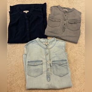 Calvin Klein Jeans Sleeveless Top High-Low Bundle Women